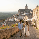 Coppia di sposi Photobooth Puglia e Basilicata